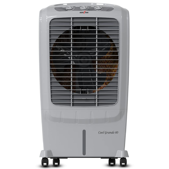 Kenstar COOL GRANDE HC 60 Desert Air Cooler for Home - Honeycomb Cooling Pads, Large Wheels
